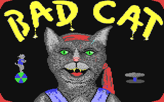 Bad Cat Title Screen